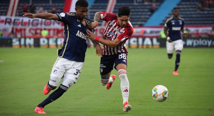 Junior se juega su recuperación ante Millonarios tras duro golpe en la Sudamericana