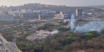 Denuncia ciudadana: quemas indiscriminadas en lote contiguo a la Clínica Porto Azul en Barranquilla afectan a la comunidad