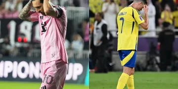 Messi y Cristiano, eliminados el mismo día en sus torneos continentales