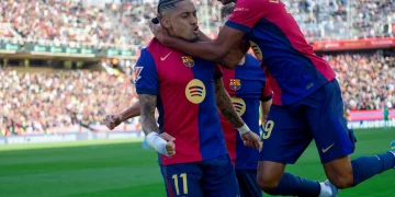 Barcelona logra una remontada épica ante el Celta
