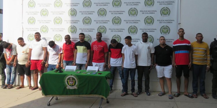 Caen 13 presuntos integrantes de las Autodefensas de la Sierra Nevada, en La Guajira
