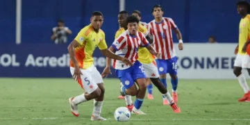 Colombia cae ante Paraguay y sufre su primera derrota en el Sudamericano Sub-17