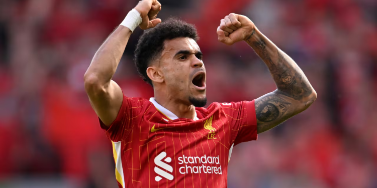 Luis Díaz impulsa al Liverpool a su vigésima Premier