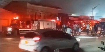 Fuerte incendio consumió una bodega en el suroccidente de Barranquilla