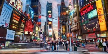 No, Times Square no apagará sus pantallas: todo fue una broma del April Fool’s Day