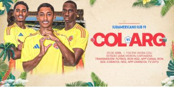 ¡Hoy juega Colombia! La Selección Sub-17 busca su revancha ante Argentina en el CONMEBOL Sub-17 Colombia 2025