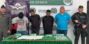 Caen cuatro presuntos integrantes de “Los Costeños” por extorsión y venta de estupefacientes en Atlántico