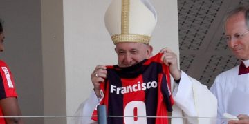 El hincha de San Lorenzo que llevó su pasión futbolera al Vaticano