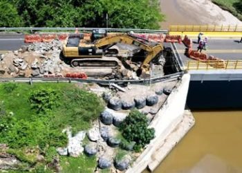 Trabajos en la Vía al Mar Barranquilla-Cartagena tardarán un mes