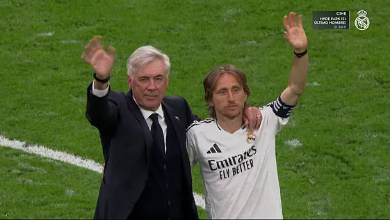 Mbappé despidió con goles a Modric y Ancelotti