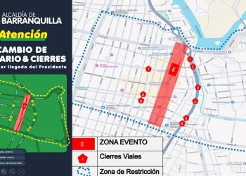 Barranquilla implementa estrictas medidas de seguridad y restricciones viales por visita del presidente Gustavo Petro
