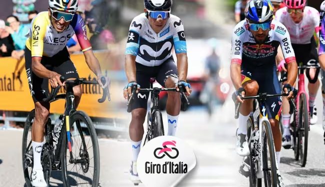 Así van los colombianos tras la etapa 17 del Giro