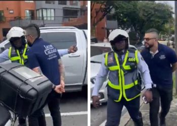 Cali anuncia acciones penales por ataque racista contra agente de tránsito