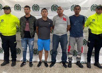 Cuatro capturados por hurto calificado agravado en operativos simultáneos en la Costa Atlántica