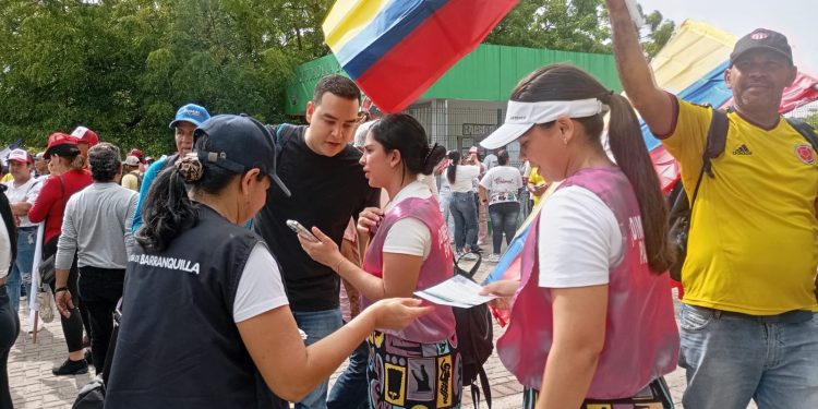 Barranquilla dio ejemplo de movilización pacífica y buen comportamiento