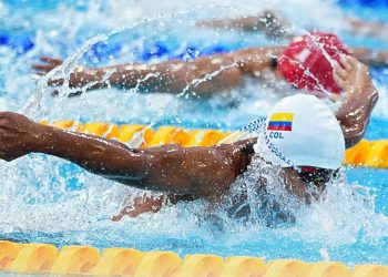 Colombia lidera el medallero en el PanAm Aquatics Championship
