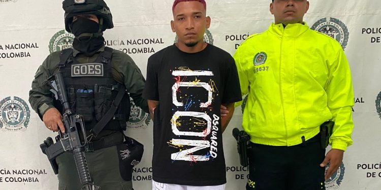 Policía captura a alias «Big-cola», presunto jefe de sicarios de «Los Costeños» en el suroriente de Barranquilla