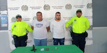 Policía los capturó después de robar un Rolex en Villa Santos. Uno de ellos con 11 anotaciones por hurto calificado agravado