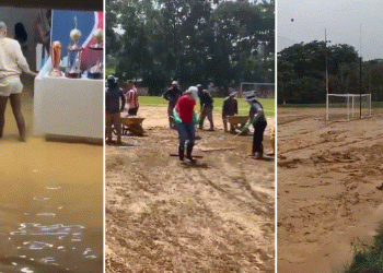 Estos son los impactantes videos de la inundación en la sede deportiva del Medellín