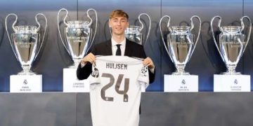 Dean Huijsen se presenta como nuevo jugador del Real Madrid