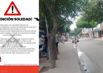 Soledad en vilo: panfletos extorsivos paralizan el transporte informal en pleno miedo colectivo