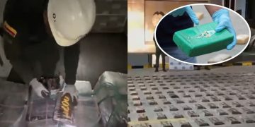 Incautan 720 kilos de cocaína en Cartagena: cargamento venía de Chile y tenía como destino Bélgica