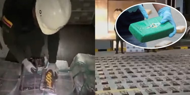 Incautan 720 kilos de cocaína en Cartagena: cargamento venía de Chile y tenía como destino Bélgica
