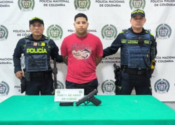 En Soledad capturan a hombre con pistola y orden judicial por homicidio
