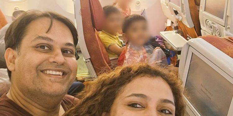 Desgarradora selfie familiar antes de morir en trágico accidente aéreo en India
