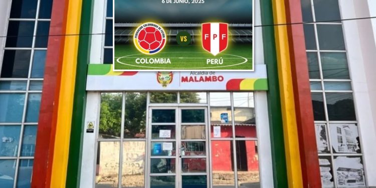 En Malambo, tarde cívica por el partido entre Colombia y Perú