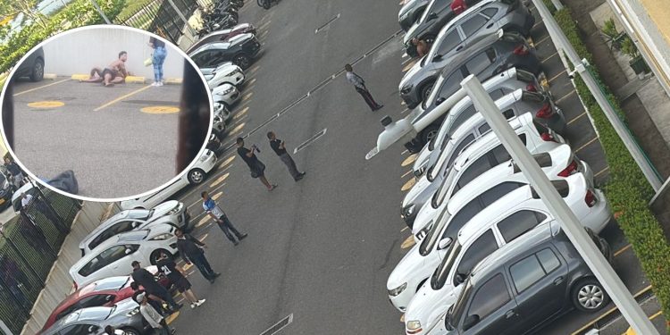 Hombre cayó desde altura en un edificio en Alameda del Río y sufre múltiples lesiones