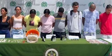 Desarticulada banda ‘Los del Hueco’ dedicada al microtráfico en Barranquilla y el sur del Atlántico