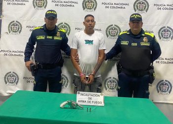 Cayó por porte ilegal de arma de fuego en evento público en Soledad