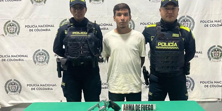 Capturado en el barrio San Roque con arma de fuego
