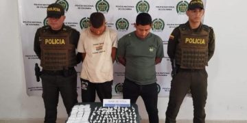 Capturan a 2 hombres en Magangué por tener más de 365 dosis de cocaína