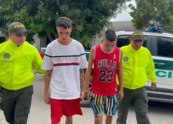 Caen alias “Estrellita” y alias “Miguel Cuervo”, presuntos integrantes de “Los Costeños” en Baranoa
