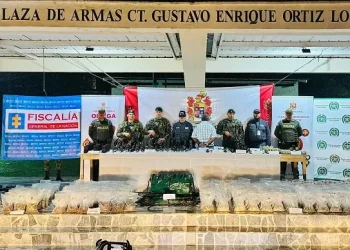 Arsenal de guerra del Bloque Jorge Suárez Briceño fue incautado por el Ejército Nacional en el Meta