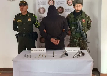 Ejército, Policía y CTI capturaron a alias Míster, presunto integrante de red de tráfico de armas que delinquía en Quindío y Valle del Cauca