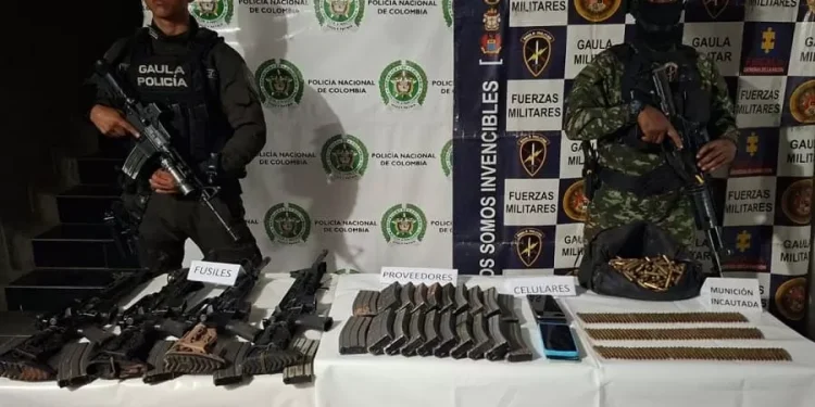 Ejército dio duro golpe a la autodenominada “Segunda Marquetalia” en el Meta: un capturado y abundante material de guerra incautado