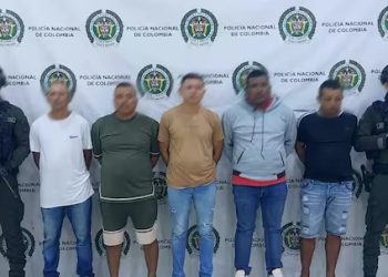 Capturan a cinco presuntos integrantes del Clan del Golfo en Córdoba, incluido un cabecilla de zona
