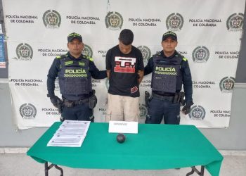Capturan a presunto integrante de “Los Costeños” con granada y panfletos extorsivos en Barranquilla
