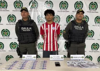 Extorsionaba con videos y panfletos: cae presunto integrante de «Los Costeños» en Soledad