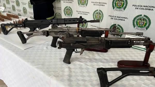 Golpe al Clan del Golfo en Antioquia: siete capturados y once armas incautadas en operativo conjunto