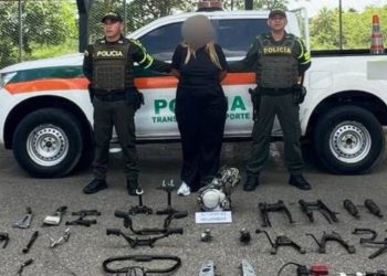Mujer capturada en Córdoba por presunto transporte de autopartes robadas