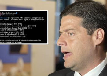 Senador Mauricio Gómez Amín critica a Petro por cuestionar el sistema electoral que lo ha respaldado por décadas