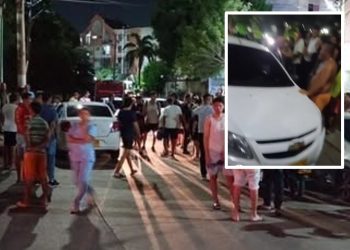 Atentado sicarial a bala en el sector de Colinas Campestre