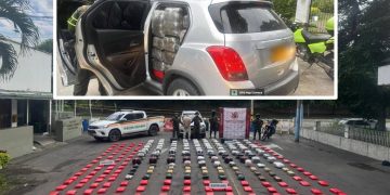 Media tonelada de marihuana fue interceptada antes de llegar a Panamá