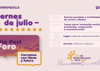 Este viernes cierra el Foro para el Desarrollo Local de la OCDE
