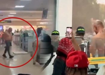 Capturan a extranjero por causar desmanes en zona de migración del aeropuerto de Cartagena