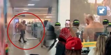 Capturan a extranjero por causar desmanes en zona de migración del aeropuerto de Cartagena